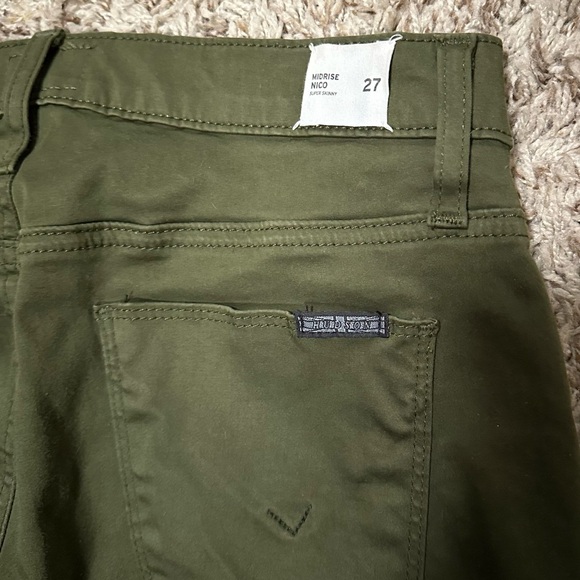 Hudson Green Skinny Pants -27 - Picture 5 of 7